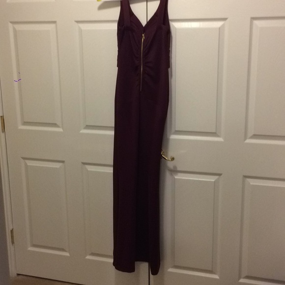 Dark Red Prom Dress - Picture 6 of 7